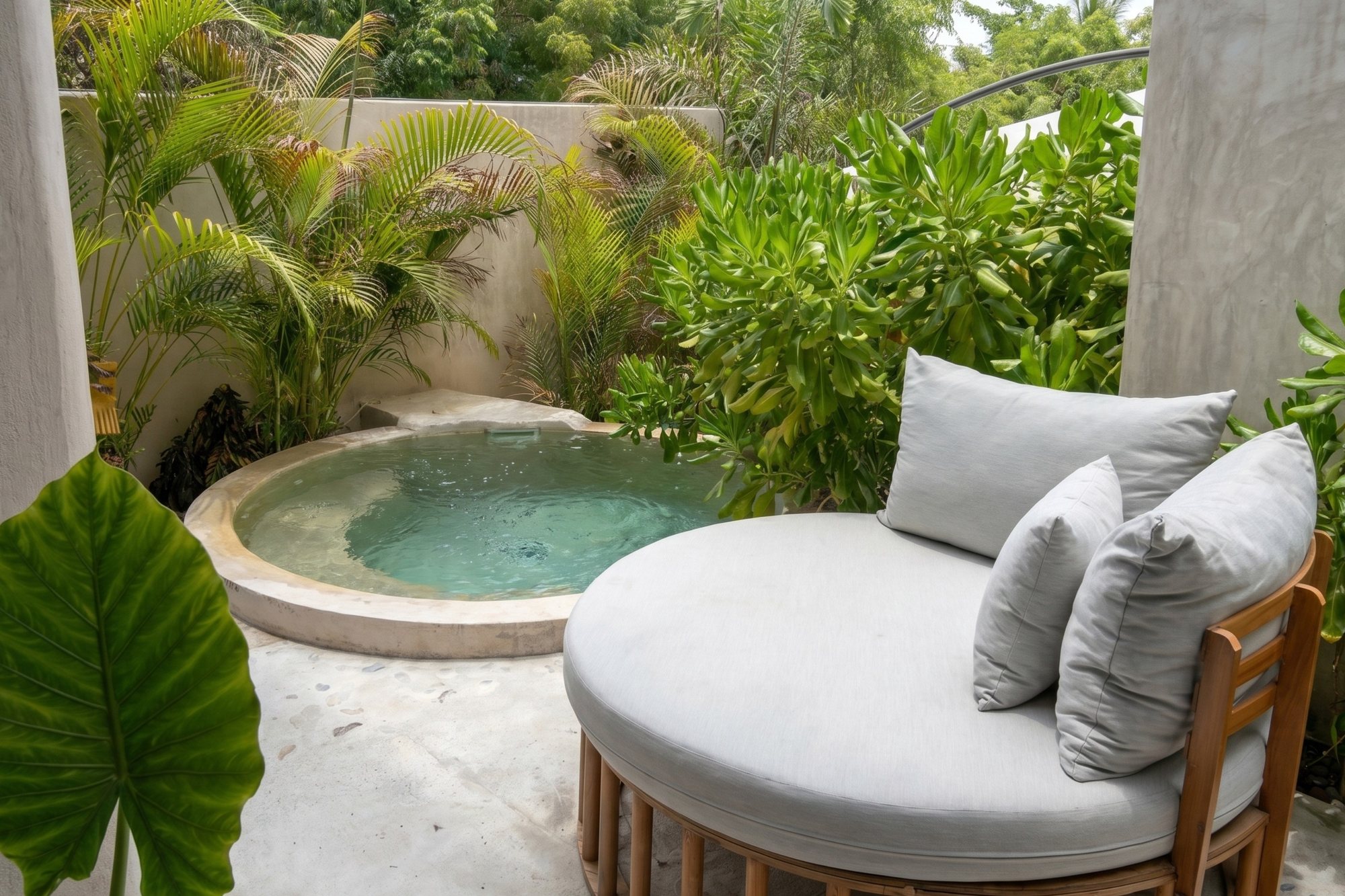 Plunge Pool Suite en Casa Leah